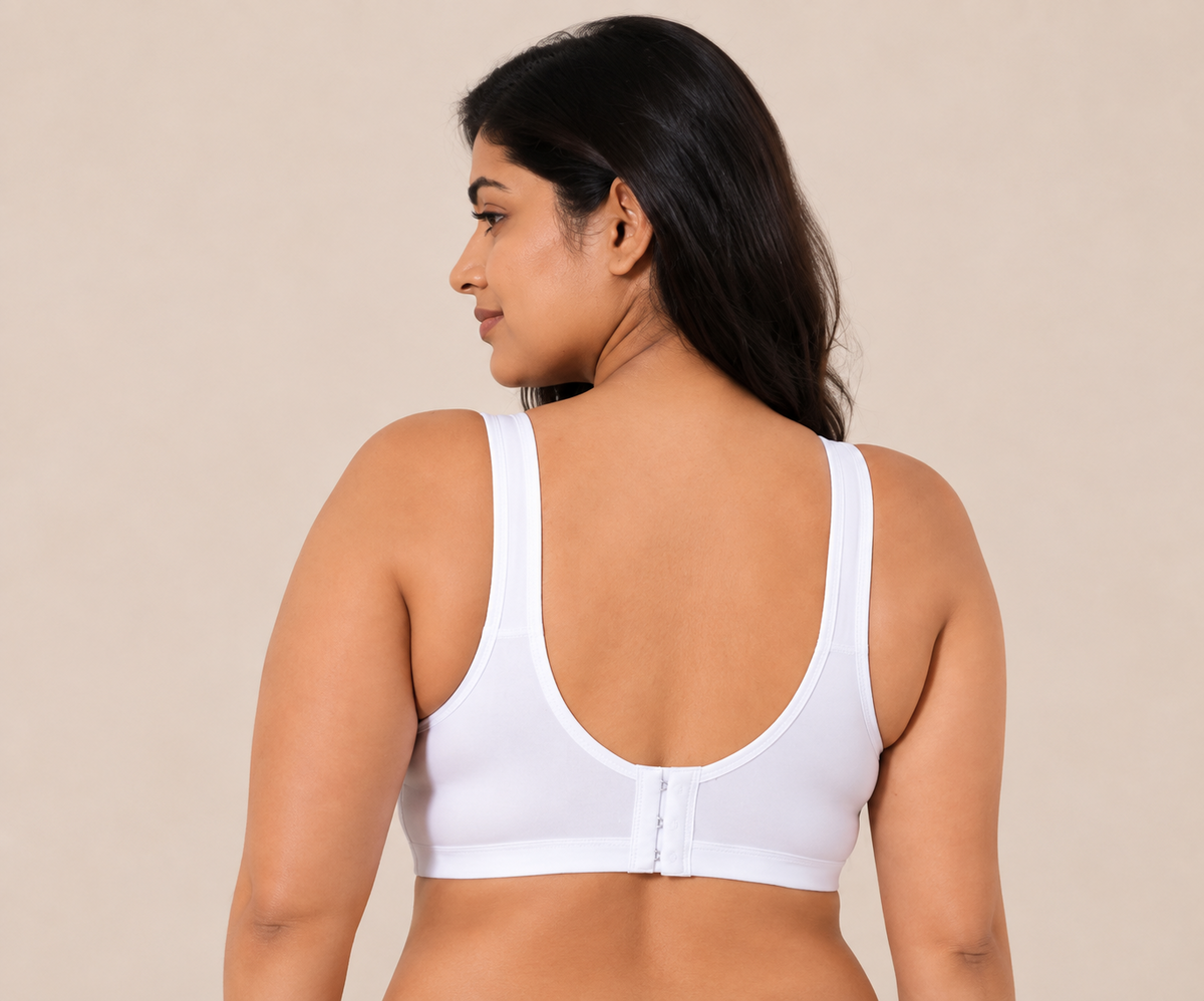 Curvy Comfort Bra (Plus Size Bra|Full Coverage Bra|Non-Padded|Wire-Free)