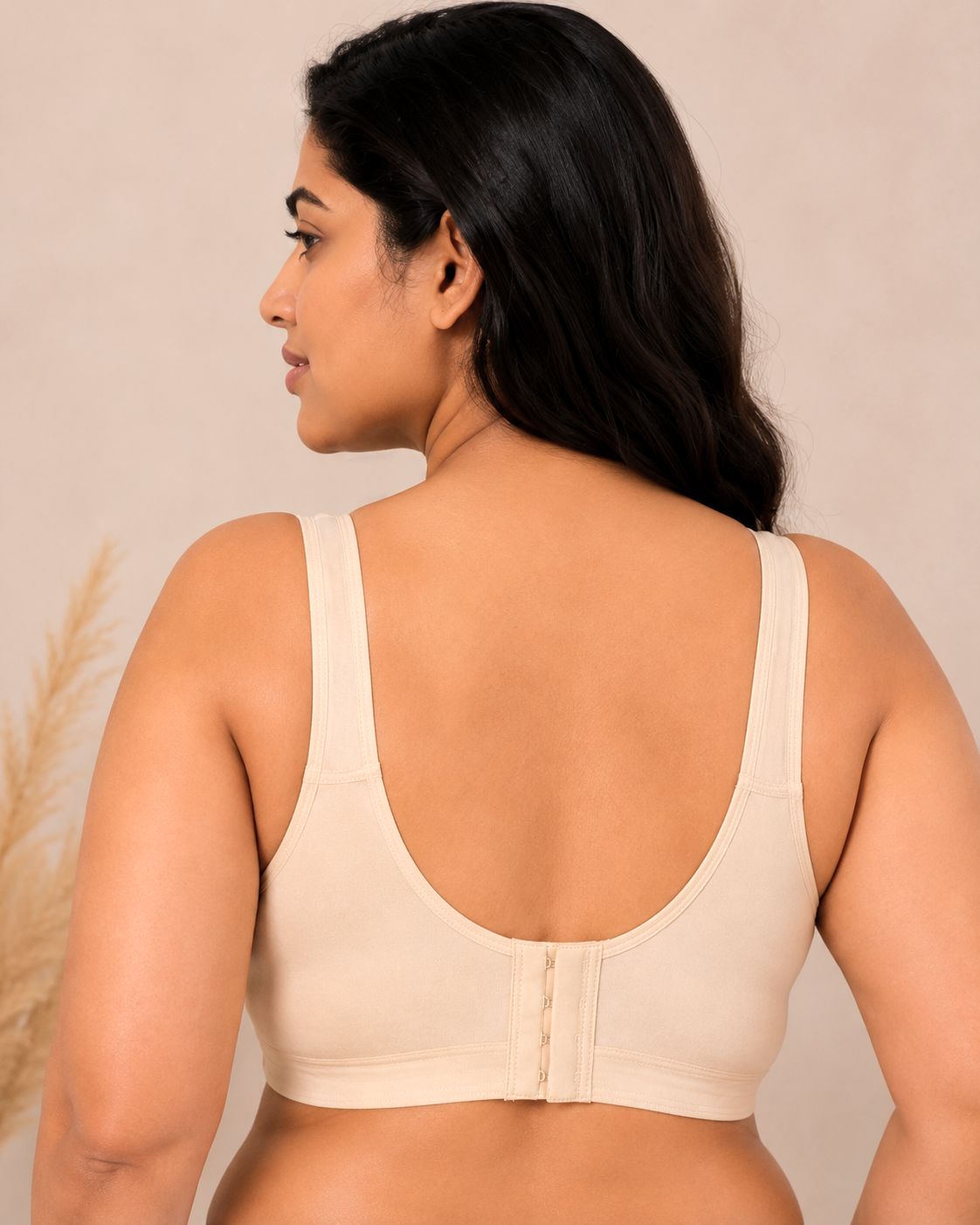 Curvy Comfort Bra (Plus Size Bra|Full Coverage Bra|Non-Padded|Wire-Free)